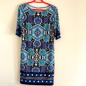 Worn Once Eliza J size 8, half sleeves dress